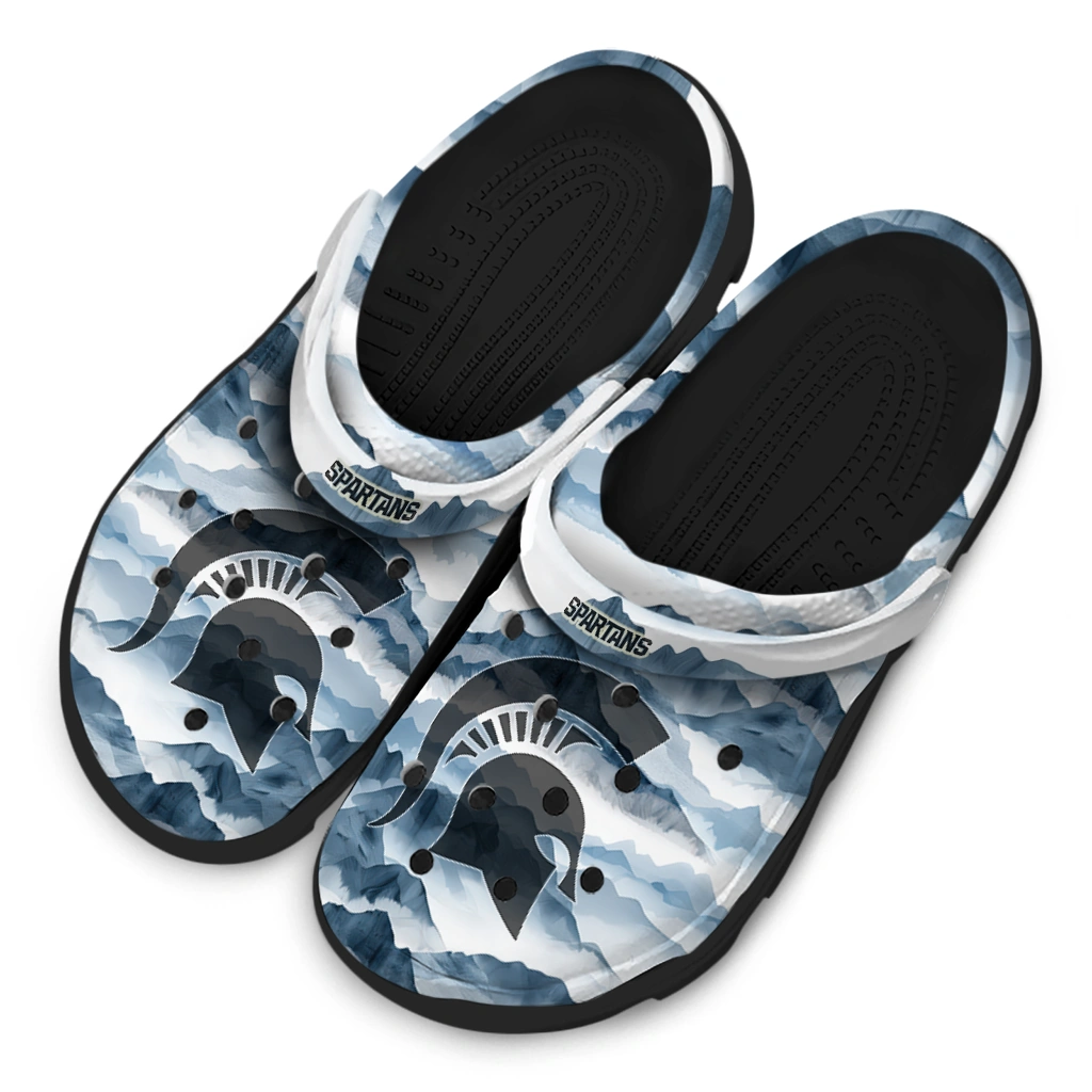 michigan state spartans mountain peaks clogs latest model michigan state spartans mountain peaks clogs latest model