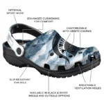 michigan state spartans mountain peaks clogs best selling