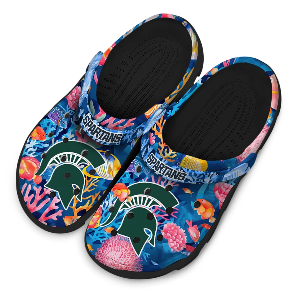 michigan state spartans ocean wonders clogs latest model michigan state spartans ocean wonders clogs latest model
