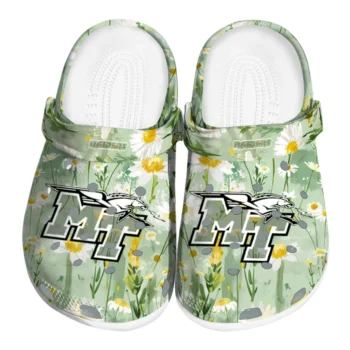 middle tennessee blue raiders daisy cluster clogs best selling