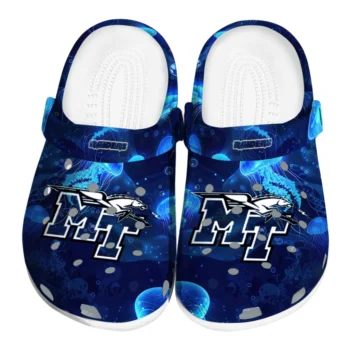 middle tennessee blue raiders jellyfish ocean clogs best selling