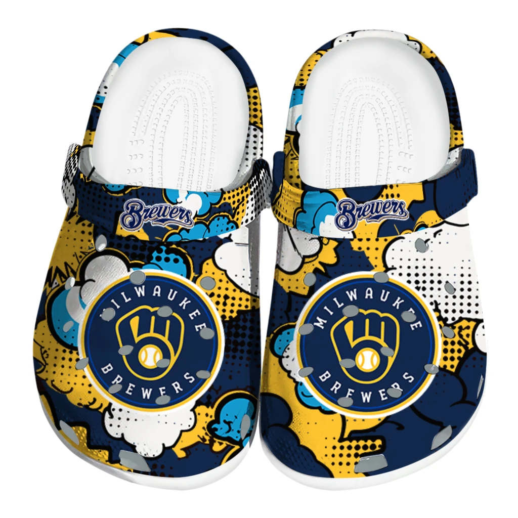 milwaukee brewers cloud splash clogs best selling milwaukee brewers cloud splash clogs best selling