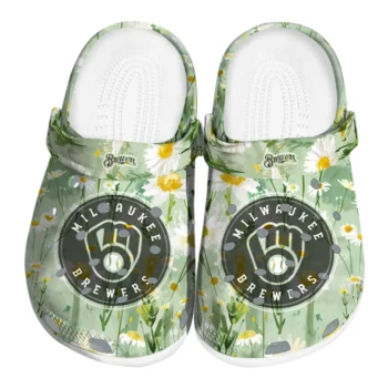 milwaukee brewers daisy cluster clogs best selling