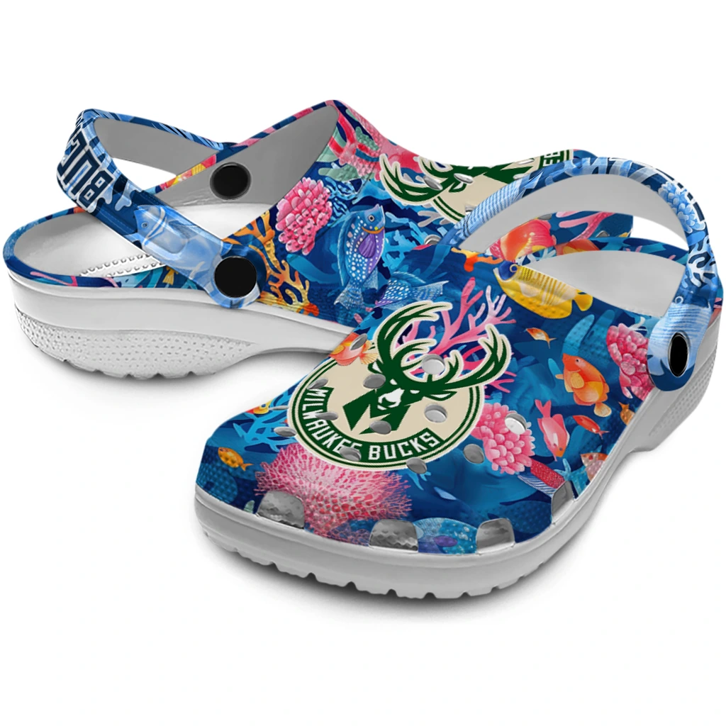 milwaukee bucks ocean wonders clogs high quality milwaukee bucks ocean wonders clogs high quality