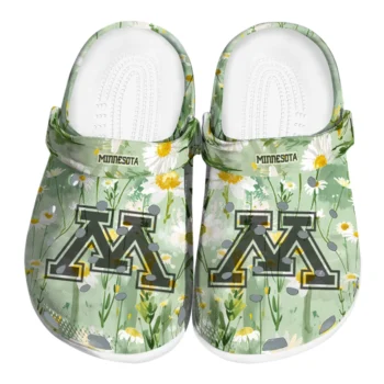 minnesota golden gophers daisy cluster clogs best selling
