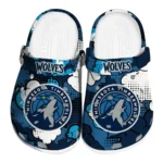 minnesota timberwolves cloud splash clogs best selling