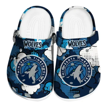 minnesota timberwolves cloud splash clogs best selling
