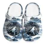 minnesota timberwolves mountain peaks clogs best selling