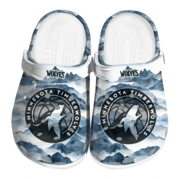 minnesota timberwolves mountain peaks clogs best selling