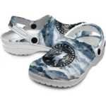 minnesota timberwolves mountain peaks clogs best selling