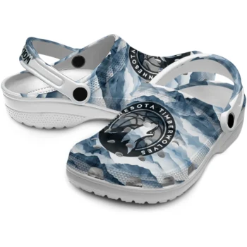 minnesota timberwolves mountain peaks clogs high quality