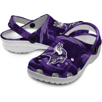 minnesota vikings canyon layers clogs high quality