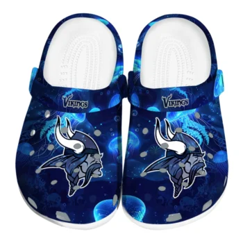 minnesota vikings jellyfish ocean clogs best selling