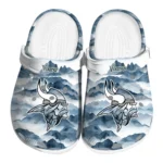 minnesota vikings mountain peaks clogs best selling