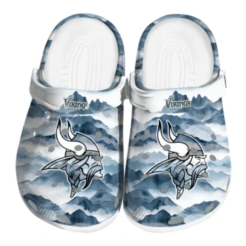 minnesota vikings mountain peaks clogs best selling