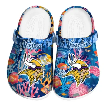 minnesota vikings ocean wonders clogs best selling