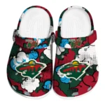 minnesota wild cloud splash clogs best selling
