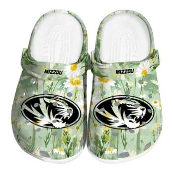 missouri tigers daisy cluster clogs best selling