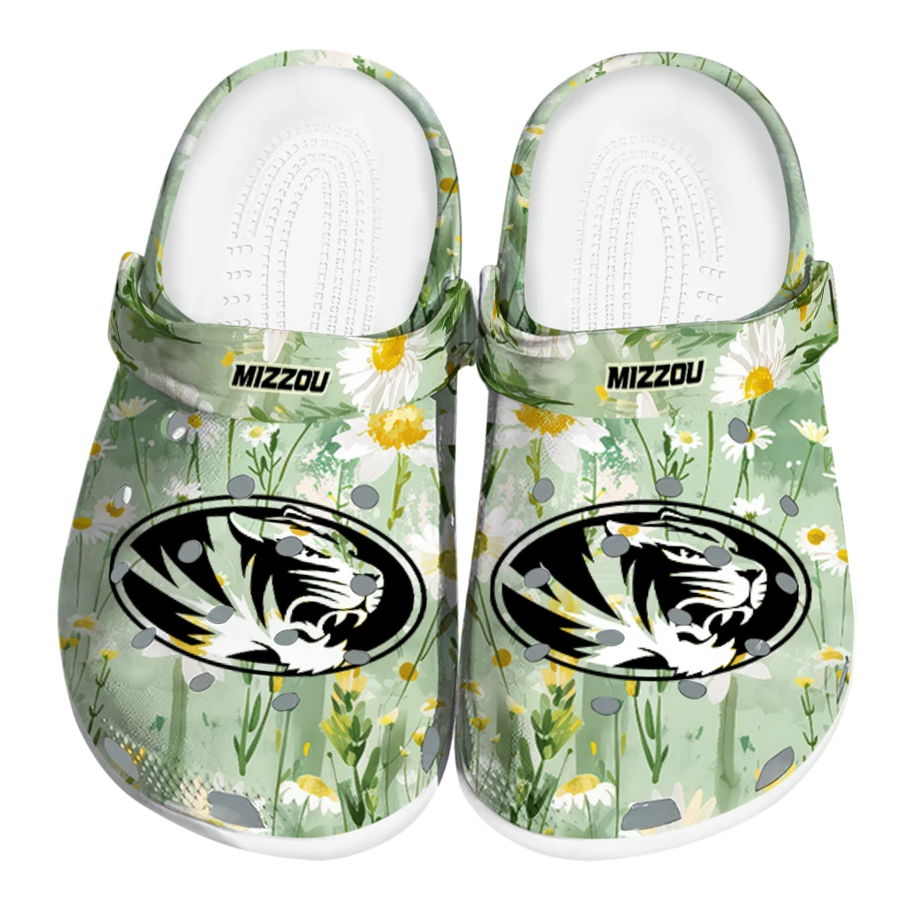 missouri tigers daisy cluster clogs best selling missouri tigers daisy cluster clogs best selling