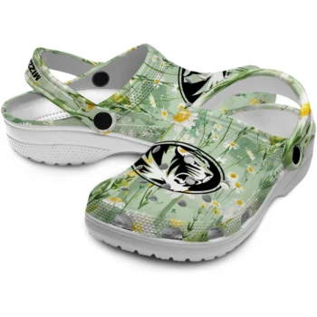 missouri tigers daisy cluster clogs high quality
