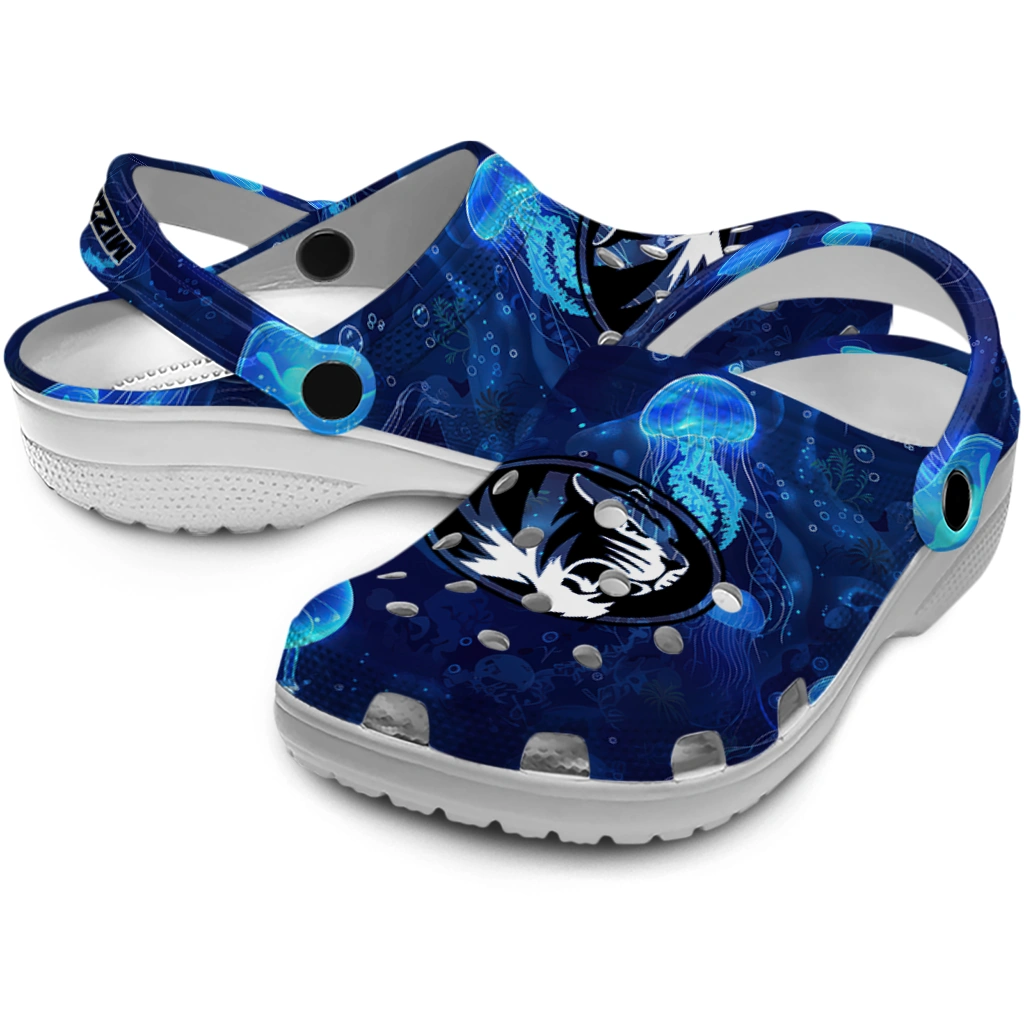 missouri tigers jellyfish ocean clogs high quality missouri tigers jellyfish ocean clogs high quality