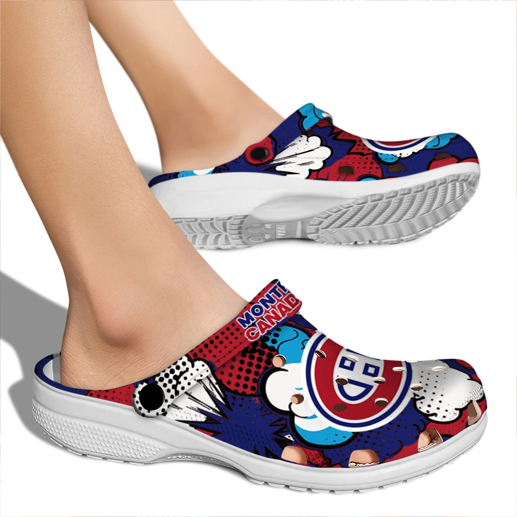 montreal canadiens cloud splash clogs fashion forward montreal canadiens cloud splash clogs fashion forward
