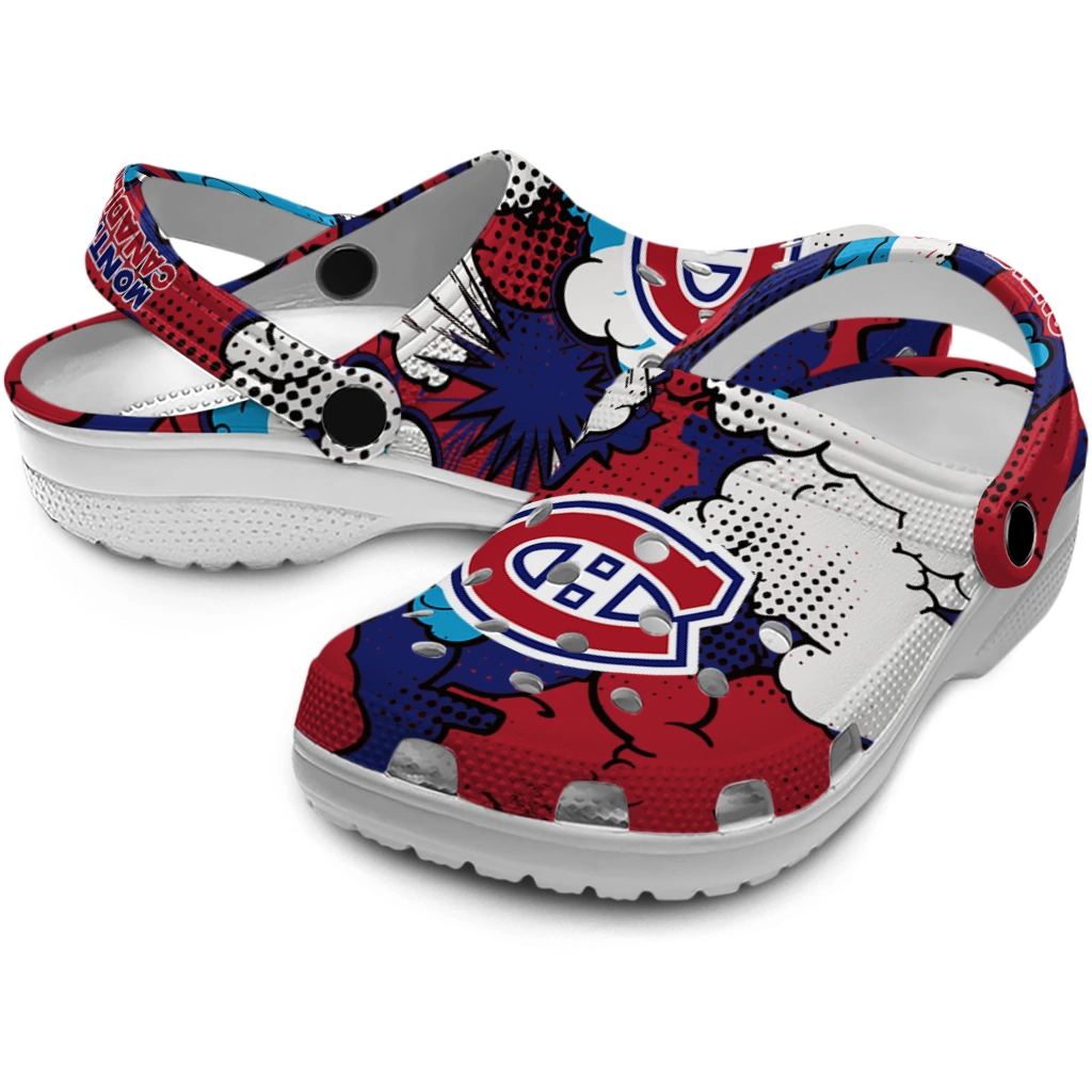 montreal canadiens cloud splash clogs high quality montreal canadiens cloud splash clogs high quality