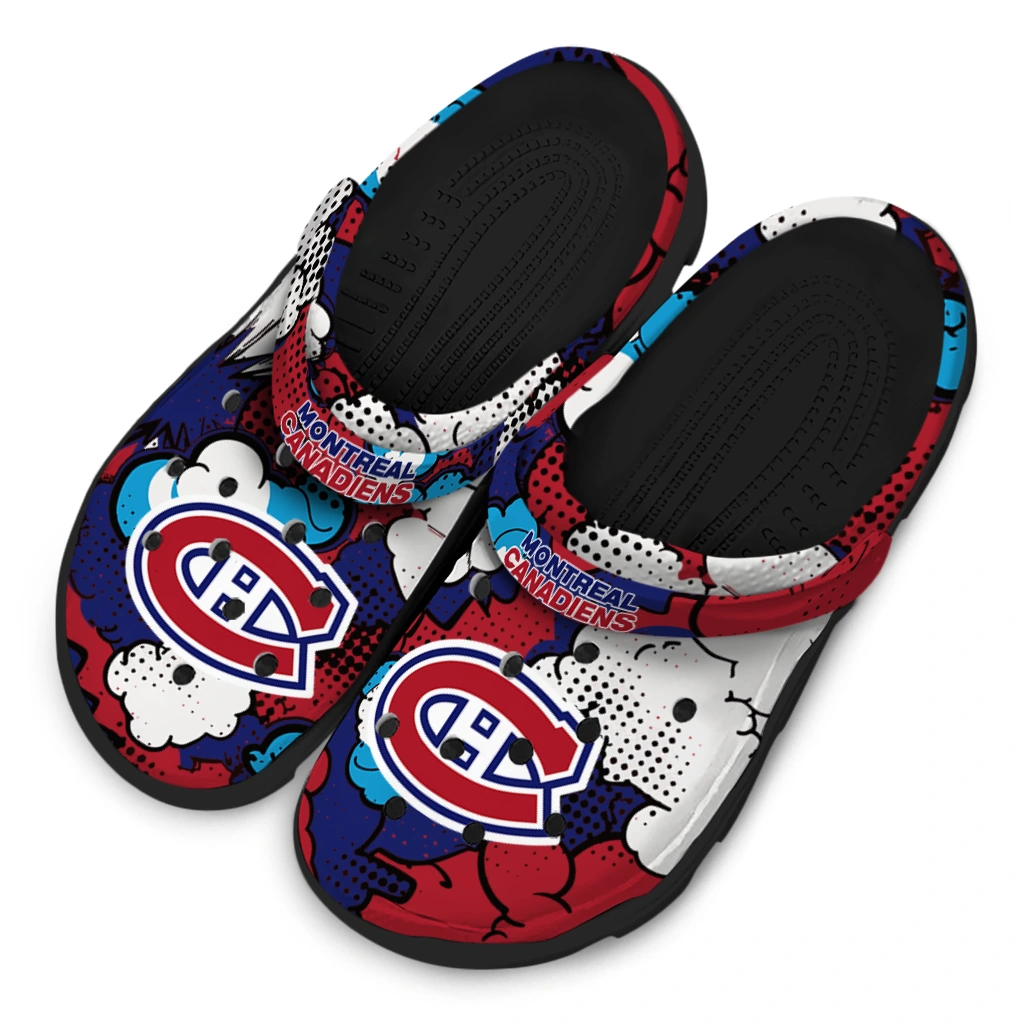 montreal canadiens cloud splash clogs latest model montreal canadiens cloud splash clogs latest model