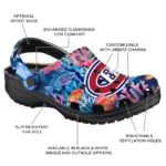 montreal canadiens ocean wonders clogs best selling