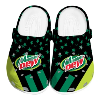 mountain dew green stars black green clogs best selling hey clogs