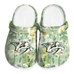 nashville predators daisy cluster clogs best selling