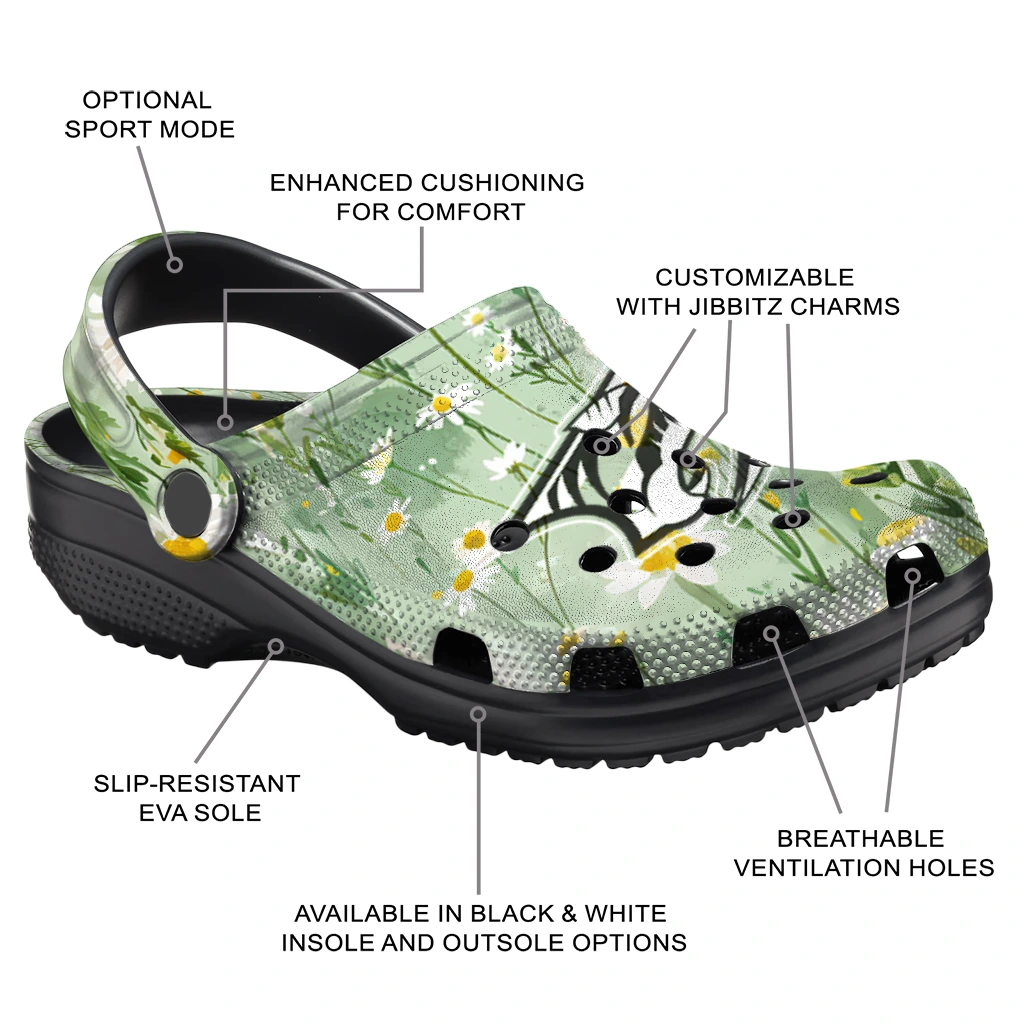nashville predators daisy cluster clogs new arrival nashville predators daisy cluster clogs new arrival