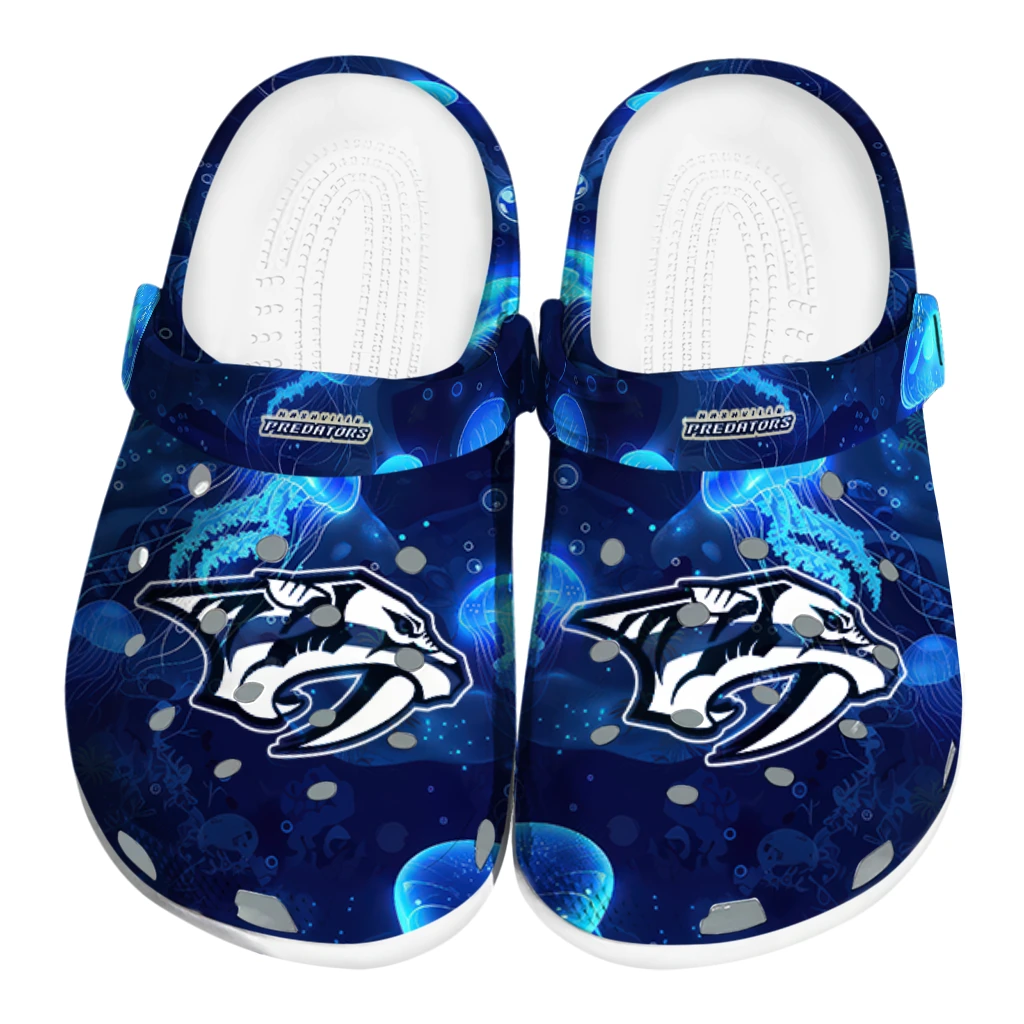 nashville predators jellyfish ocean clogs best selling nashville predators jellyfish ocean clogs best selling