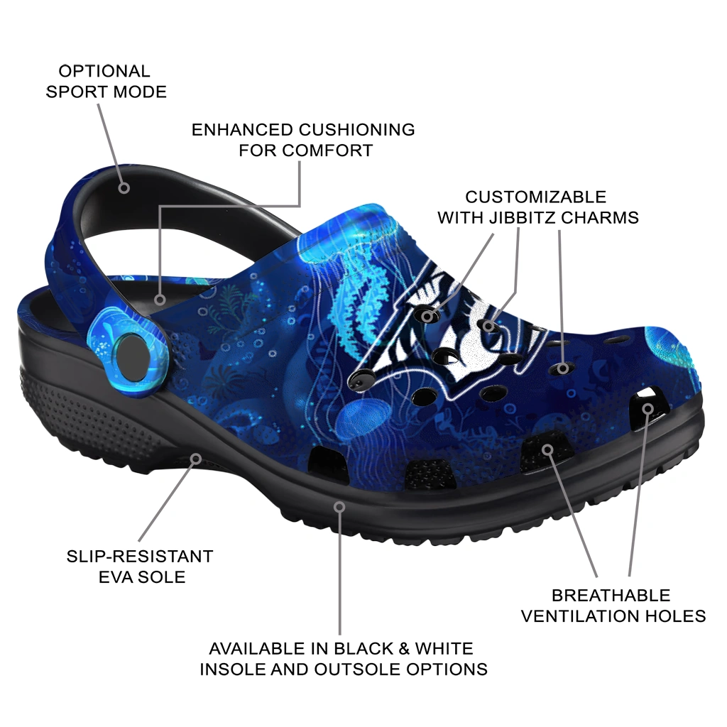 nashville predators jellyfish ocean clogs new arrival nashville predators jellyfish ocean clogs new arrival