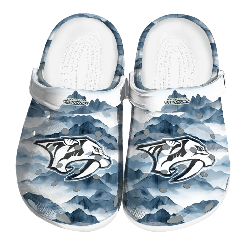 nashville predators mountain peaks clogs best selling nashville predators mountain peaks clogs best selling