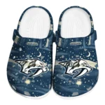 nashville predators night cactus clogs best selling
