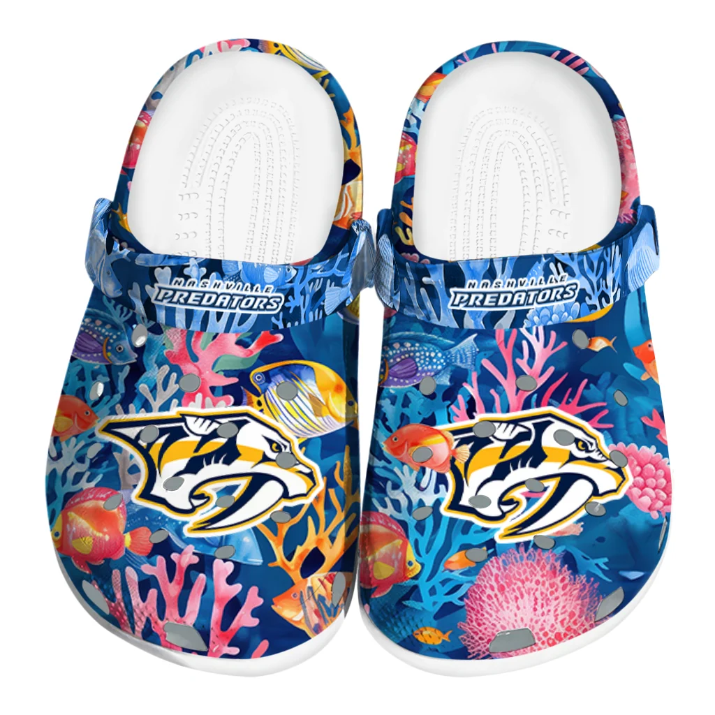 nashville predators ocean wonders clogs best selling nashville predators ocean wonders clogs best selling