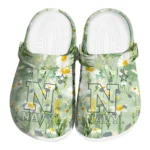 navy midshipmen daisy cluster clogs best selling