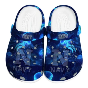 navy midshipmen jellyfish ocean clogs best selling