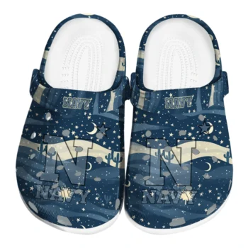 navy midshipmen night cactus clogs best selling