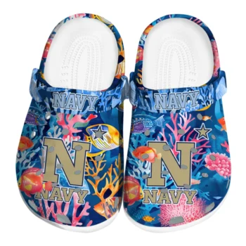 navy midshipmen ocean wonders clogs best selling
