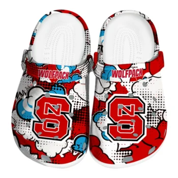nc state wolfpack cloud splash clogs best selling