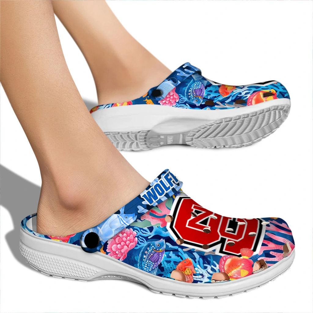 nc state wolfpack ocean wonders clogs fashion forward nc state wolfpack ocean wonders clogs fashion forward
