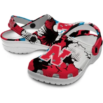 nebraska cornhuskers cloud splash clogs high quality