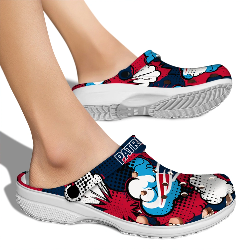 new england patriots cloud splash clogs fashion forward new england patriots cloud splash clogs fashion forward