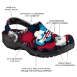new england patriots cloud splash clogs best selling