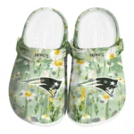 new england patriots daisy cluster clogs best selling