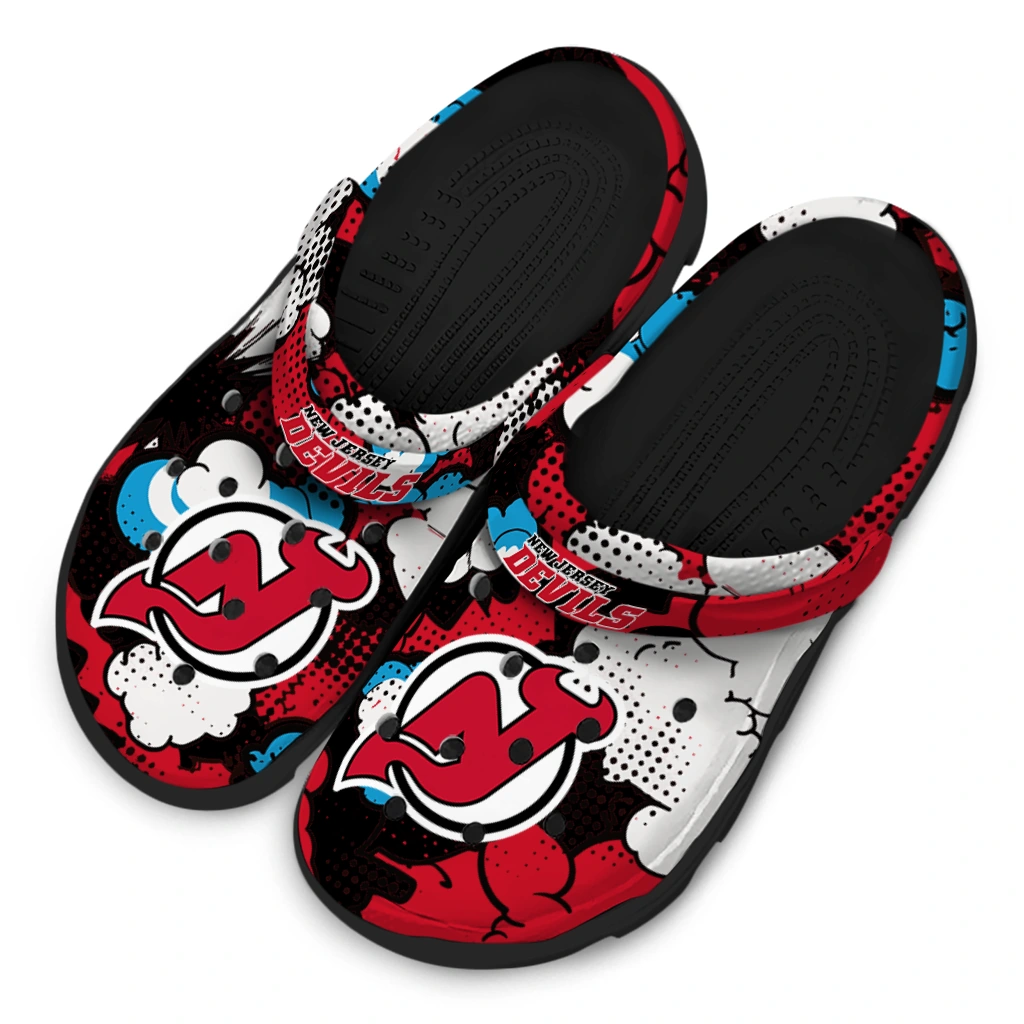 new jersey devils cloud splash clogs latest model new jersey devils cloud splash clogs latest model