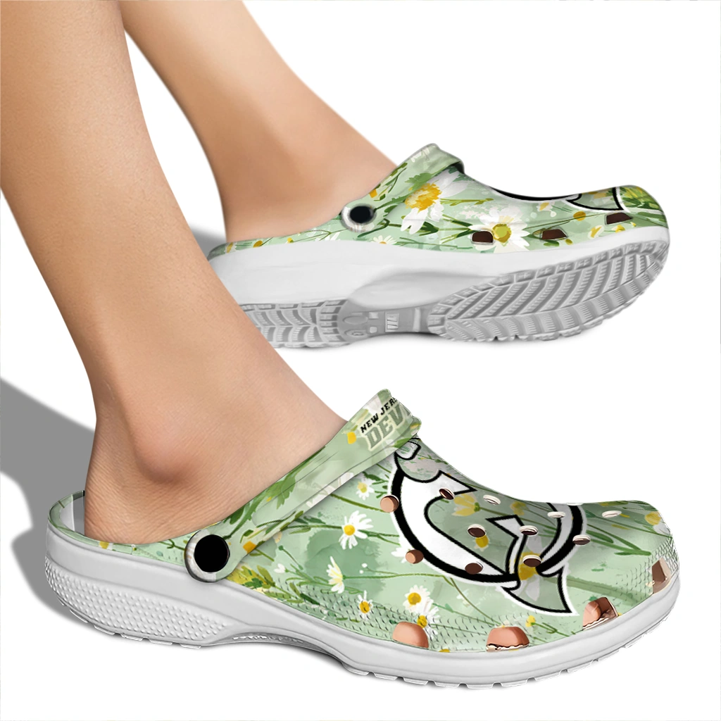new jersey devils daisy cluster clogs fashion forward new jersey devils daisy cluster clogs fashion forward