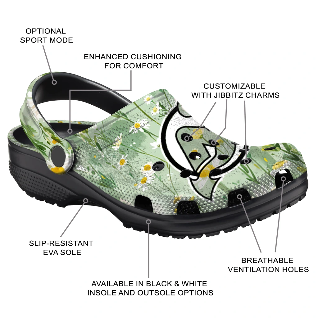 new jersey devils daisy cluster clogs new arrival new jersey devils daisy cluster clogs new arrival